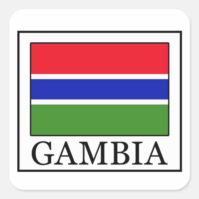 Gambia sticker (Front)