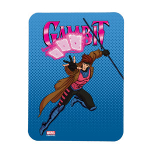 Gambit Character Pose Magnet
