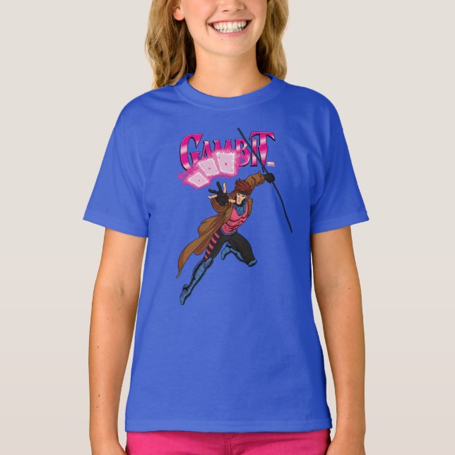 Gambit Character Pose T-Shirt (Front)