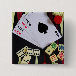 gambler 2 inch square button