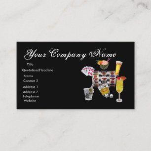 Gambler Business card fully customizable