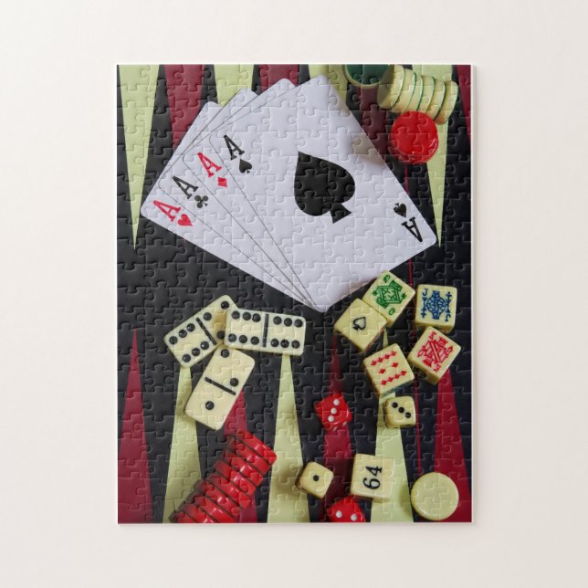 gambler jigsaw puzzle (Vertical)