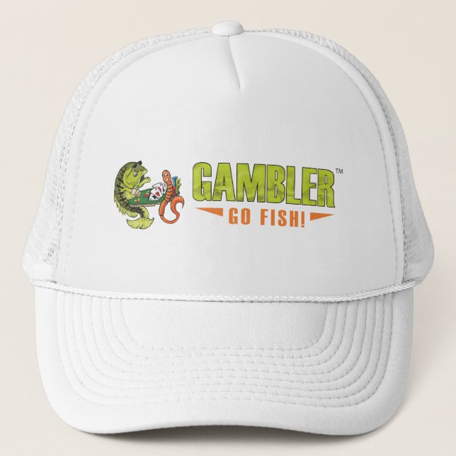 Gambler Original Logo Trucker Hat (Front)