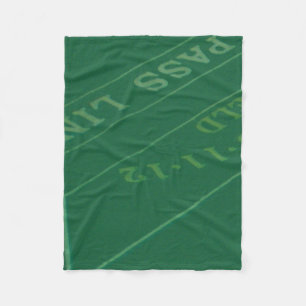 Gamblers Craps Table  Image Fleece Blanket