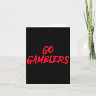 Gamblers Houston Football Tailgate Card