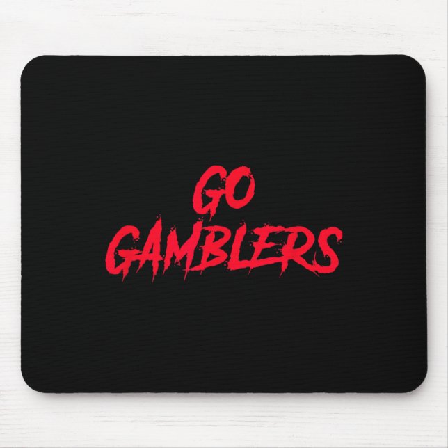 Gamblers Houston Football Tailgate Mouse Pad (Front)