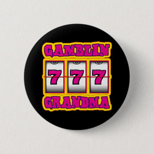 GAMBLIN GRANDMA 2 INCH ROUND BUTTON