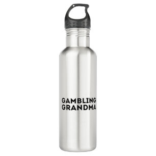 Gambling Grandma 710 Ml Water Bottle