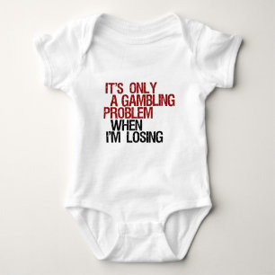 Gambling Problem Baby Bodysuit
