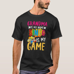 Gambling Retired Bingo Player Grandma Retirement B T-Shirt