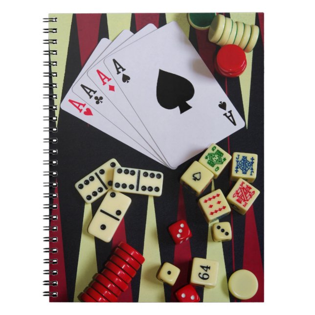Gambling table notebook (Front)
