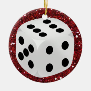 Gambling - Vegas Ceramic Ornament