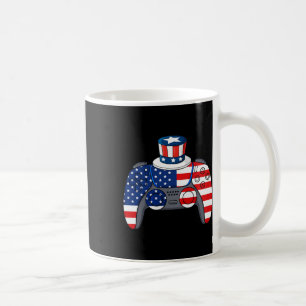 Game 4th Of July Gaming Funny Boys Kids Teens Game Coffee Mug