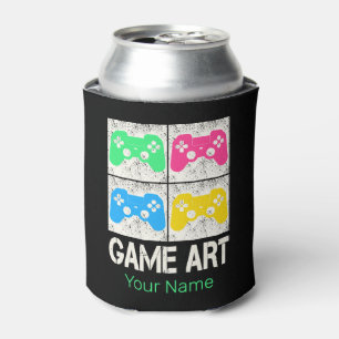 Game Art Vintage Gamepad Retro Controller Gamers Can Cooler