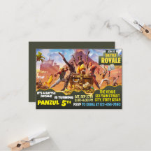 Game Battle Invitation