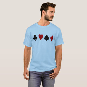 Game cards Playing cards Diamond Club Heart Spade T-Shirt