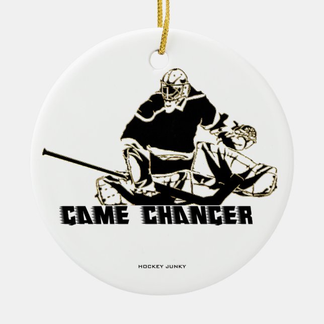 GAME CHANGER CERAMIC ORNAMENT (Front)