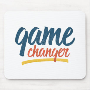 Game Changer Retro Distressed Mouse Pad