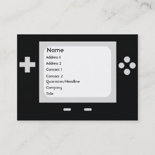 Game - Chubby Business Card