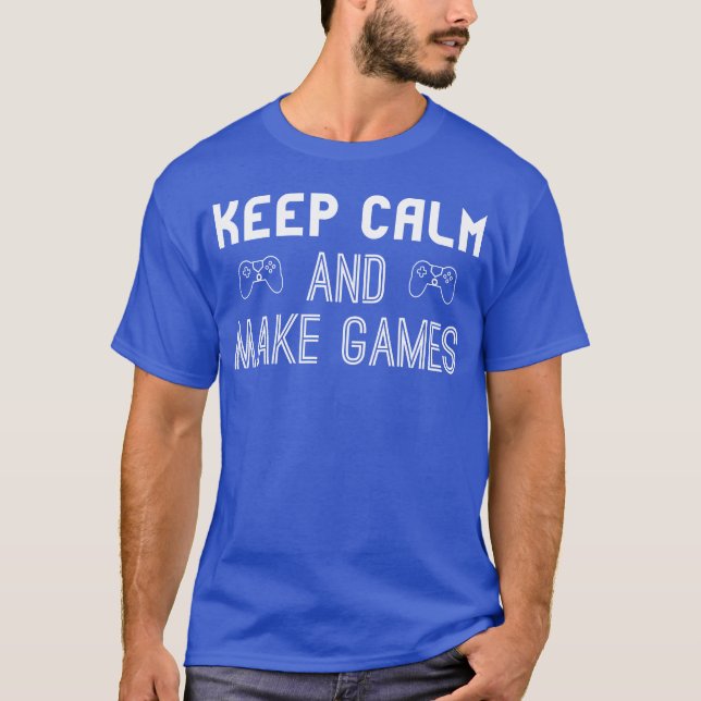 Game Coder Joke Programmer Developer Dev Virtual b T-Shirt (Front)