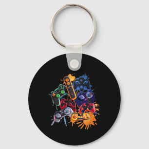 Game Control All The Things Video Game Controller Keychain