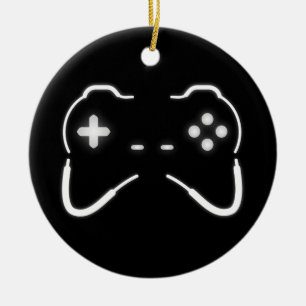 Game Controller Ceramic Ornament