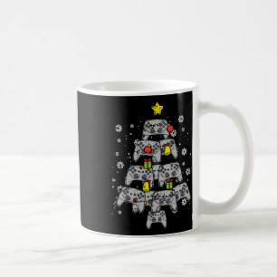 Game Controller Christmas Tree Xmas Boy Men Youth  Coffee Mug