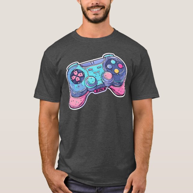 Game Controller girl T-Shirt (Front)