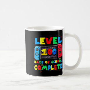 Game Controller Level 100 Days Of School Complete Coffee Mug