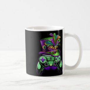 Game Controller Mardi Gras Gamers Kids Girls Men W Coffee Mug