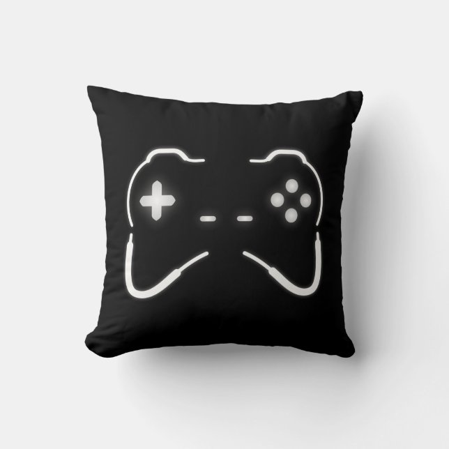 Game Controller Throw Pillow (Front)