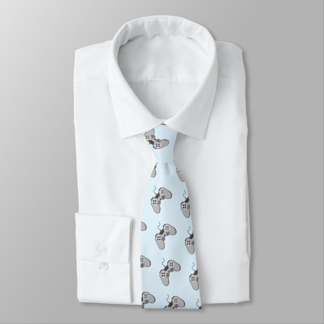 Game Controller - Video Games Day Tie (Tied)