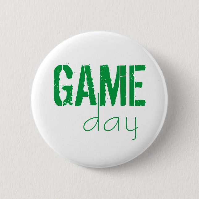 Game Day 2 Inch Round Button (Front)