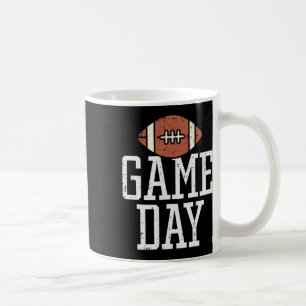 Game Day American Football Player Team Coach Men W Coffee Mug