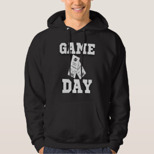 GAME DAY AMERICAN FOOTBALL TICKETS  SPORT STYLISH  HOODIE
