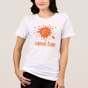 Game Day Basketball, Sports Tri-Blend Shirt