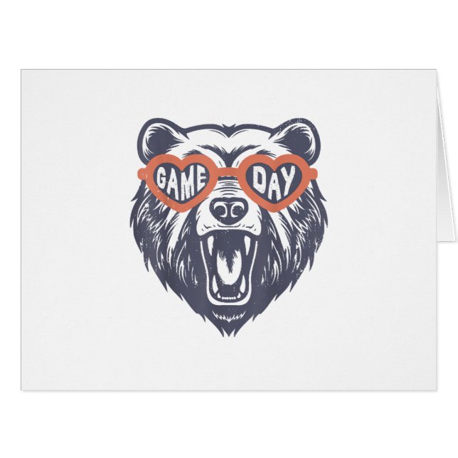 Game Day Bear (Front Horizontal)