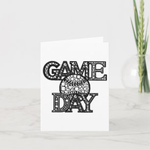Game Day Bysebyl Rhinestone Bysebyl Player Sport M Card