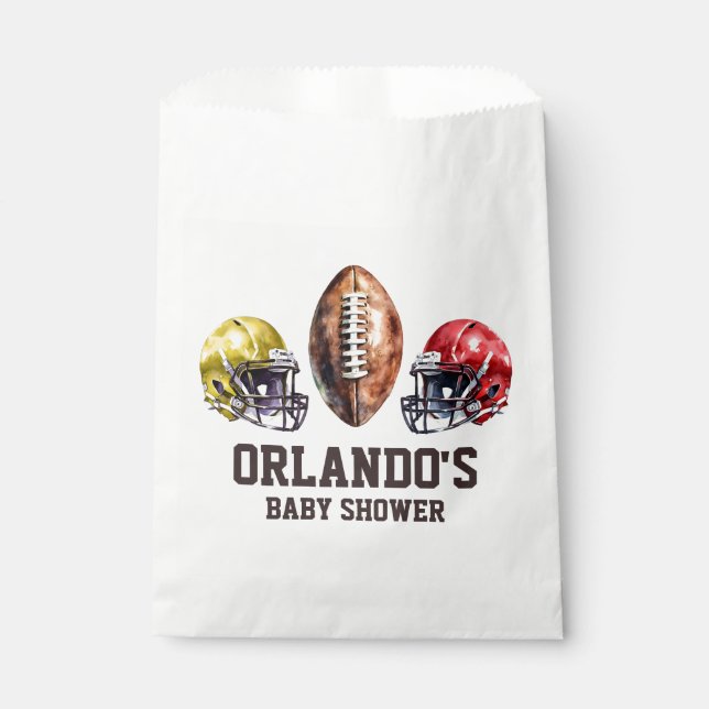 Game Day Football Party  Favour Bag (Front)