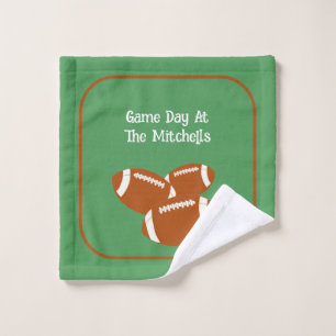 Game Day Football PERSONALIZE Unisex Bar Towel