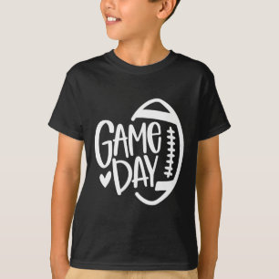 Game Day Football Season Funny Men Women Team Spor T-Shirt