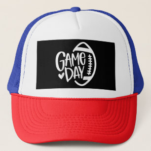 Game Day Football Season Funny Men Women Team Spor Trucker Hat