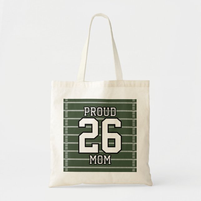 Game Day Football Tote Bag (Front)