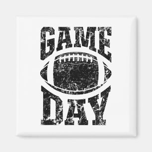 Game Day Footll Season Funny Men Women Team Sports Magnet