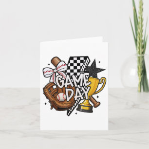 Game Day Mama Baseball Mom For Women Girl Kid  Card