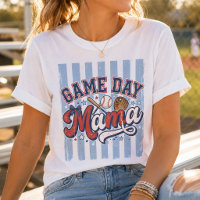 Game Day Mama Baseball Mom Retro Varsity
