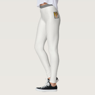 Game Day Neutral Metallic Shimmer Custom Pet Mom Leggings
