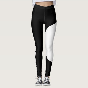 Game Day Pet Mom Black Activewear Custom Sports Leggings