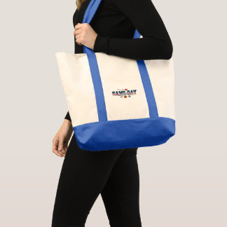 Game Day Season Patriotic Multi Sports Fan Gift Tote Bag