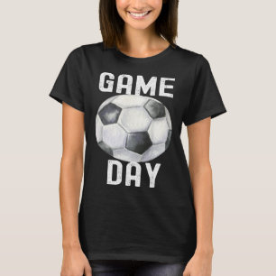 Game Day Soccer Football  Quotes Costume Family T-Shirt